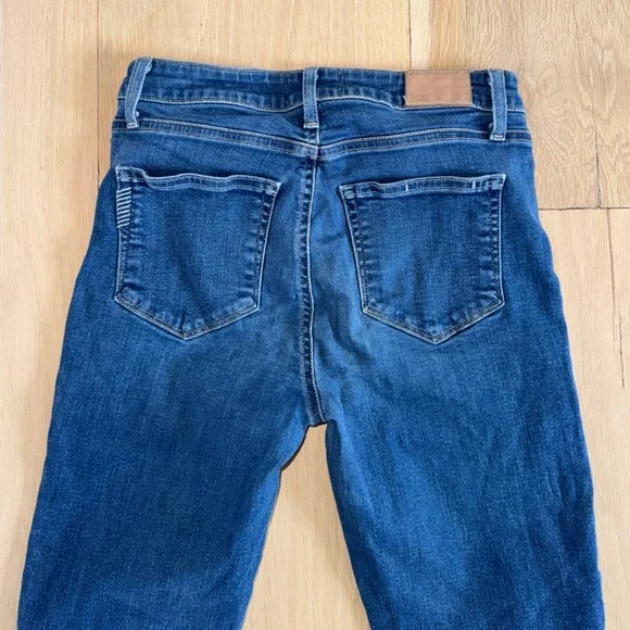 PAIGE Hoxton Ankle Jeans Medium Wash Size 26 - Picture 4 of 6